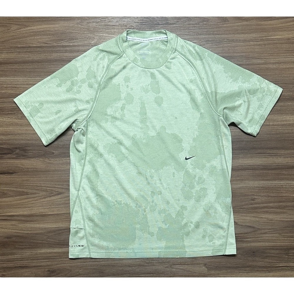 Nike ADV A.P.S. Engineered Fitness Athletic Top Shirt Green (DX6954-371) Size M
